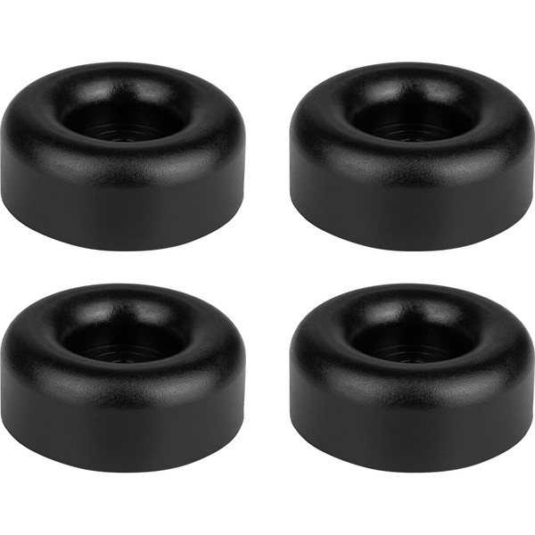 Main product image for 4-Pack Rubber Cabinet Feet 2.5" Dia. x 1" H 260-7502